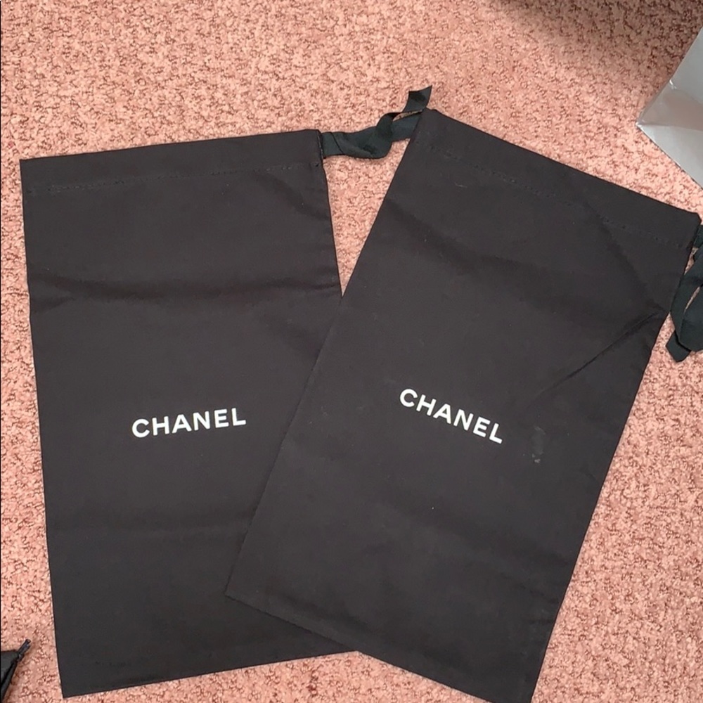 Chanel shoe dust bag